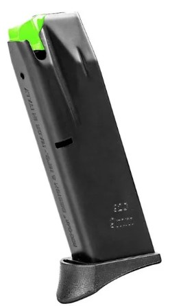 Magazine, 9mm, Beretta 92FS, M9, Polymer, Finger Rest, Black, 16-rd