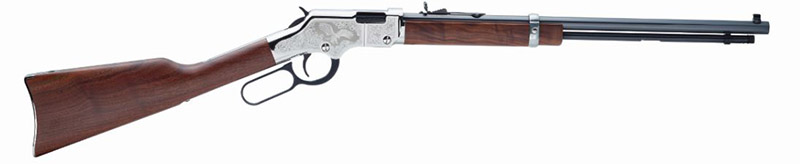 Silver Eagle 2nd Ed., .22LR, 20" OB, Engraved Eagle, Blued/Walnut, 16-rd