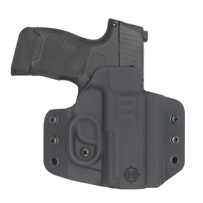 Covert OWB, SIG P365, Right Handed, Kydex, Black