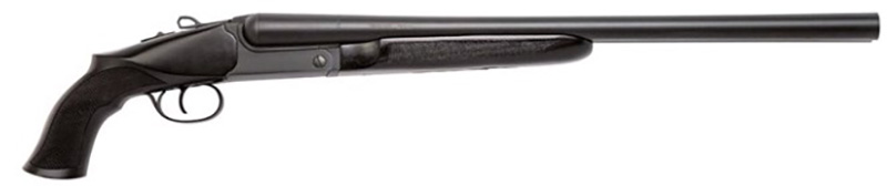 500 Side By Side Tactical, 12 Gauge, 3" 20" Barrel, Pistol Grip, Black, Wood