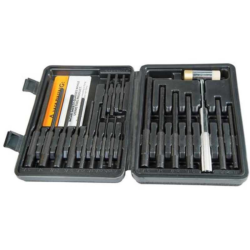 Master Roll Pin Punch Set, 18 Piece