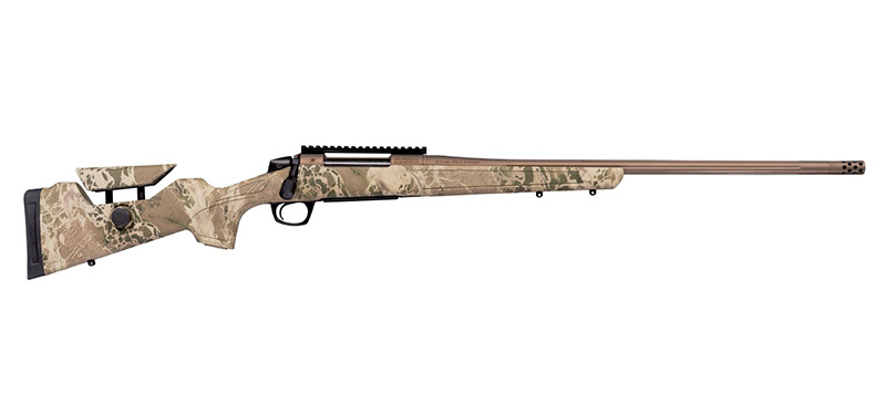 Cascade Long Range Hunter, .300 WM, 24" Fluted, Optic Rail, Realtree Hillside Camo, 4-rd