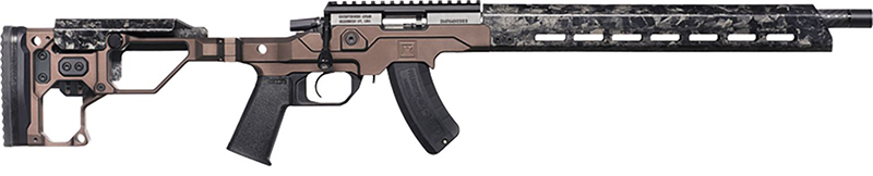 MPR Rimfire, .17HMR, 20" Threaded, Folding Stock, Carbon Fiber, Black, 15-rd