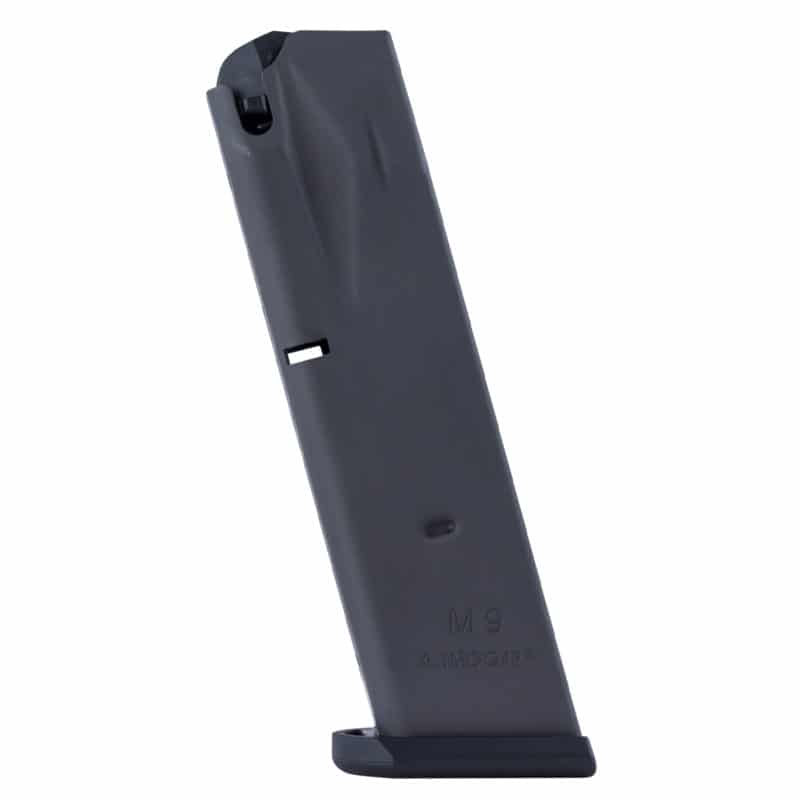 Magazine, 9mm, Beretta 92FS, 92G, Phosphate, 15-rd