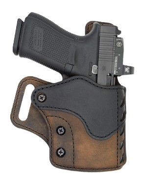 SABRE Holster, OWB, Poly/Brwn, Size 2, 3.5" Barrel