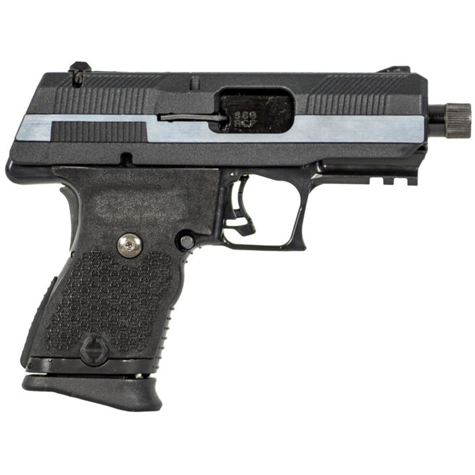 YC380 .380 ACP, 3.93" Threaded Barrel, Black/Silver, 8-rd