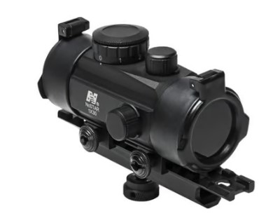 AR Carry Handle, 30mm Red Dot Optic, Black
