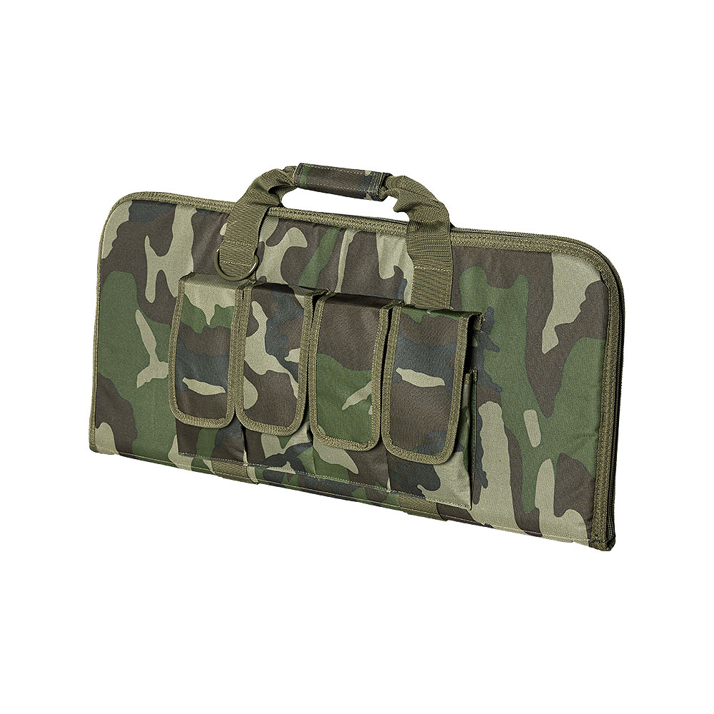 VISM Carbine Pistol Case, 28"x13" Woodland Camo