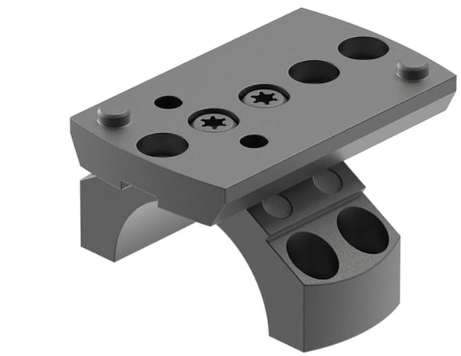 Open Range Rimfire, 11mm / 3/8", 1-pc Base, Aluminum, Matte