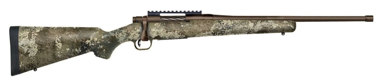 Patriot Predator, .400 Legend, 20" Threaded Barrel, Adj Trigger, Picatinny, Partiot Brown, Strata Camo, Synthetic, 4-rd