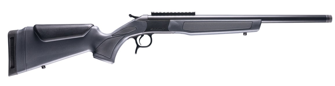 Scout, .400 Legend, 20" Threaded Barrel, Pic Rail, Blued/Stealth Grey Synthetic, Single Shot