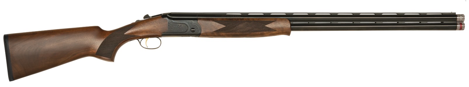 Gold Reserve Over/Under, 12 Gauge, 30" Vent Rib Barrel, 3", Black Scroll, Blued, Black Walnut, 2-rd