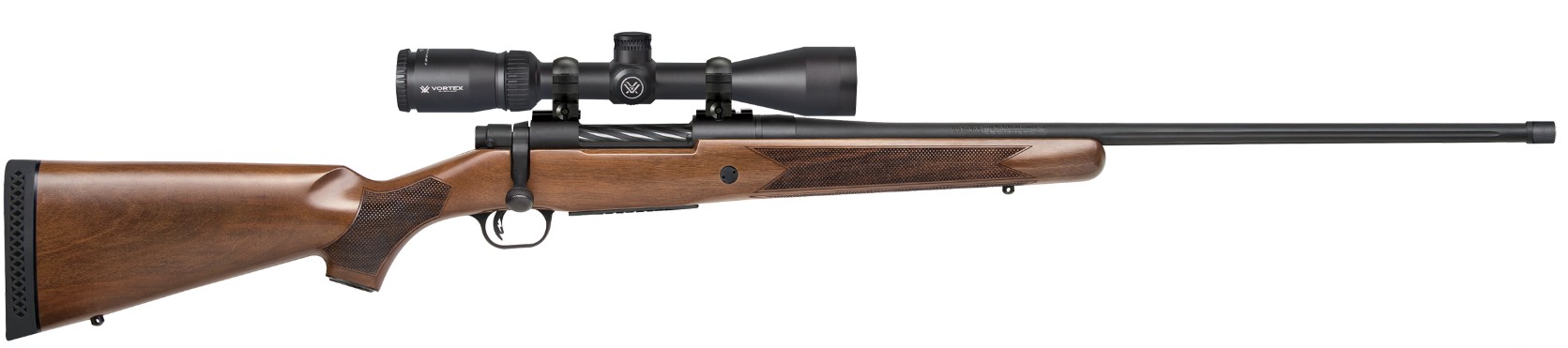 Patriot, 7mm PRC, 24" Threaded/Fluted Barrel, 3-9x40 Vortex Scope, Blued, Walnut, 3-rd