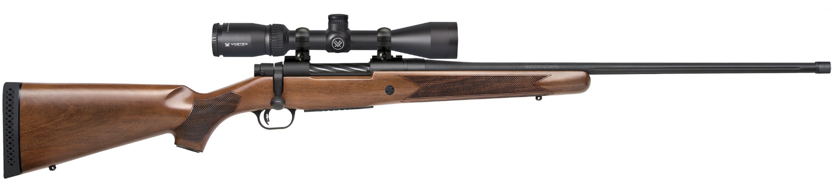 Patriot, .400 Legend, 20" Threaded/Fluted Barrel, 3-9x40 Vortex Scope, Blued, Walnut, 4-rd