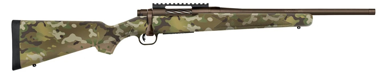 Patriot, .308 Win, 18" Threaded Bull Barrel, Picatinny, Patriot Brown, Multicam, 5-rd