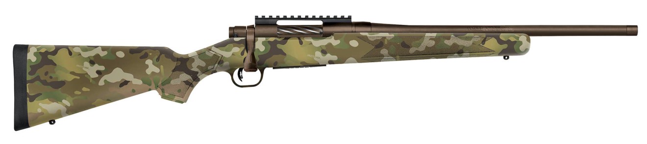 Patriot, .6.5 Creedmoor, 18" Threaded Bull Barrel, Picatinny, Patriot Brown, Multicam, 4-rd