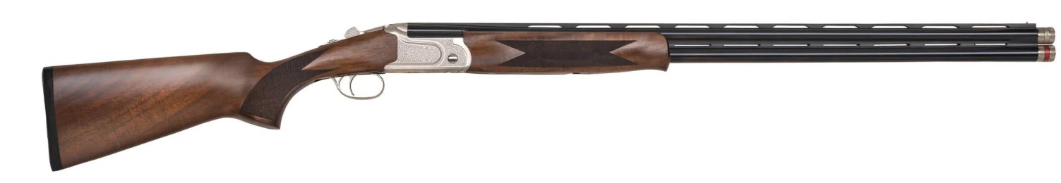Gold Reserve, 16 Gauge, 30" Vent Rib Barrel, Bead Front Sight, Engraved Silver, Blued, Walnut, 2-rd