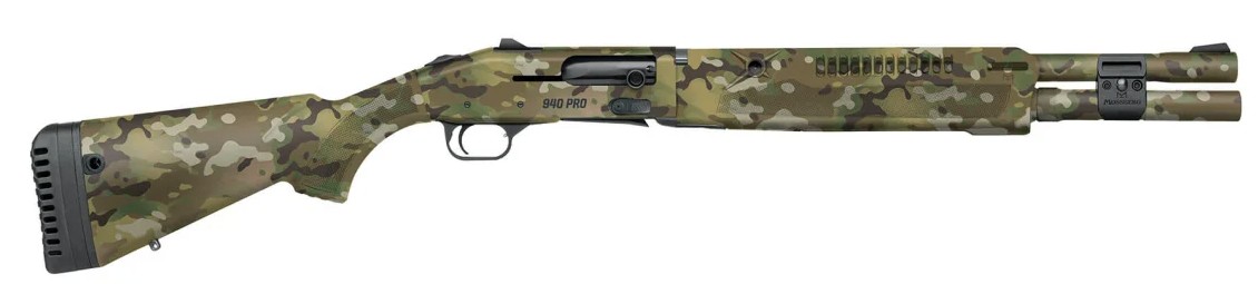 940 Pro Tactical SPX, 12 Gauge, 18.5" Barrel, M-LOK, Fiber Optic Front Sights, Multicam, 7-rd