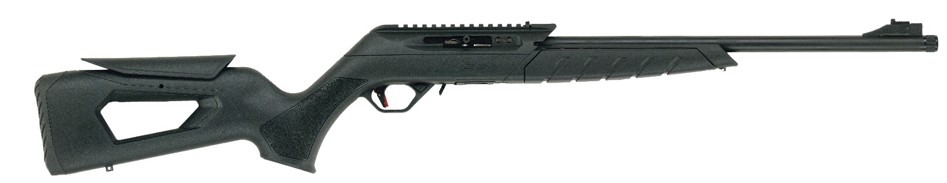 KR22, .22LR, 18.6" Threaded Barrel, Picatinny, Fiber Optic Front Sight, Black/Synthetic, (2) 10-rd