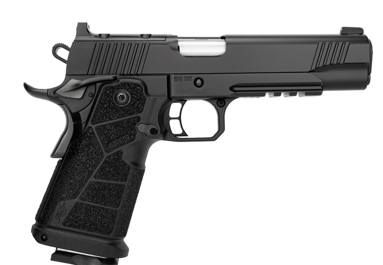 1911 DS Warrior, 10mm, 5" Barrel, OR, Night Sights, (1) 15-rd & (1) 18-rd