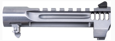 Desert Eagle L5 , .357 Magnum, 5" Barrel with Integral muzzle Brake, Carbon Steel/Brushed Chrome