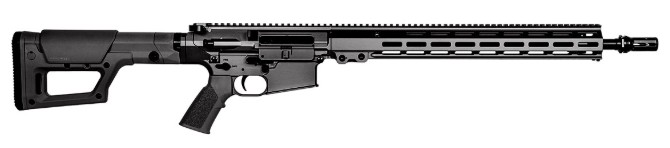 Mid Range Gas Gun (MRGG), 6.5 Creedmoor, 16" Barrel, M-LOK, HUXWRX FH-QD, Black, (Mag not included)