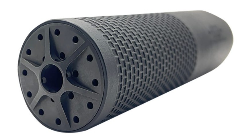 Infinity Suppressor, 7.62mm NO MOUNT, HUB Compatible, Stainless, Black