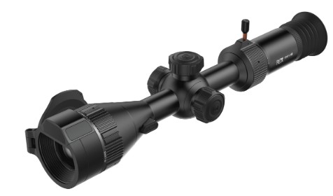 RIX Leap L3R Thermal Scope w/ Laser Range Finder, 0.35 MOA, 384x288, Wifi Integration, Black
