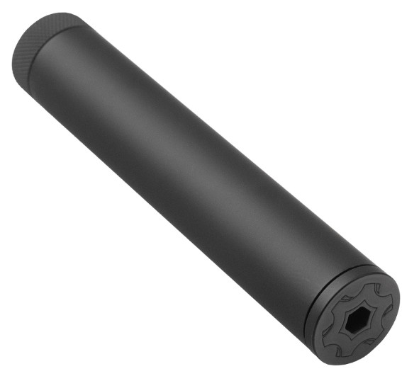 Zeroed 22 Suppressor, Direct Thread, Black