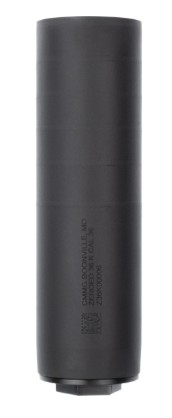 Zeroed 36K Suppressor, Direct Thread / HUB Mount, Black