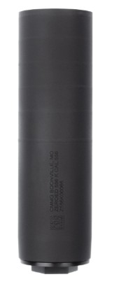 Zeroed 556 K Suppressor, Direct Thread / HUB Mount, Black