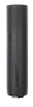 Zeroed 36 Suppressor, Direct Thread / HUB Mount, Black