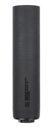 Zeroed 46 Suppressor, Direct Thread / HUB Mount, Black