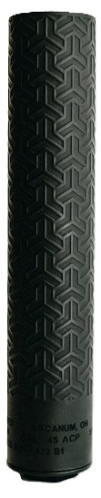 Javelin, 9mm, 1/2x28" HUB, Titanium, Black