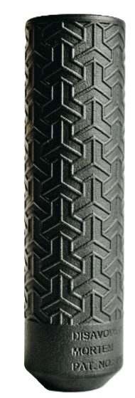 Mortem, .22 LR, 1/2x28" Direct Thread, Titanium, Black