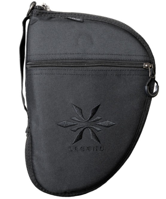 Pegasus Pistol Rug, 11.5", Black