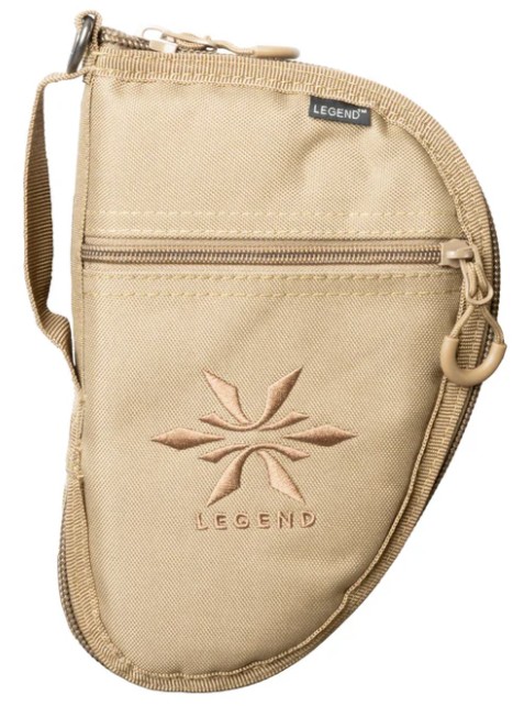 Pegasus Pistol Rug, 8.5", Dark Earth