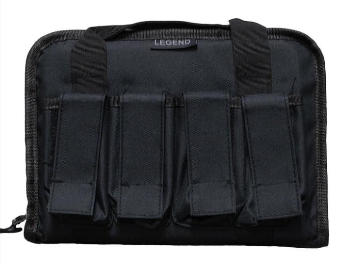 Pegasus Tactical Pistol Case, 12.5", Black