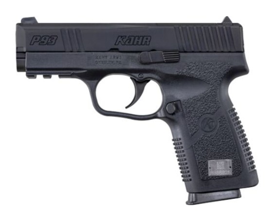 P93 Gen3, 9mm, 3.54" Barrel, Optics Ready, Adjustable Sights, Black, Black, (2) 8-rd
