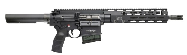 MR762 A4 Pistol, 7.62x51mm, 13" TB, M-LOK, Black, 10-rd