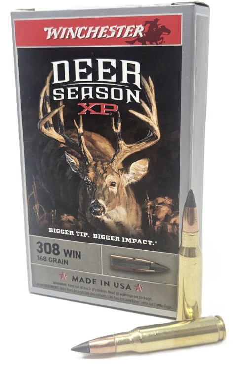 Deer Season XP, .308 Win, 168 Grain, 20/Box