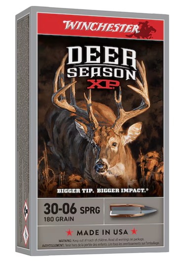 Deer Season XP, .30-06 Springfield, 180 Grain, 20/Box