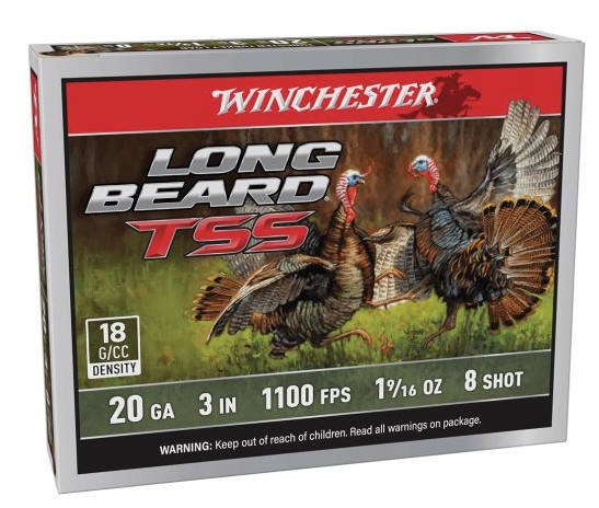 Long Beard, 20 Gauge, 3", 1-9/16oz, #3 Shot, TSS, 5/Box