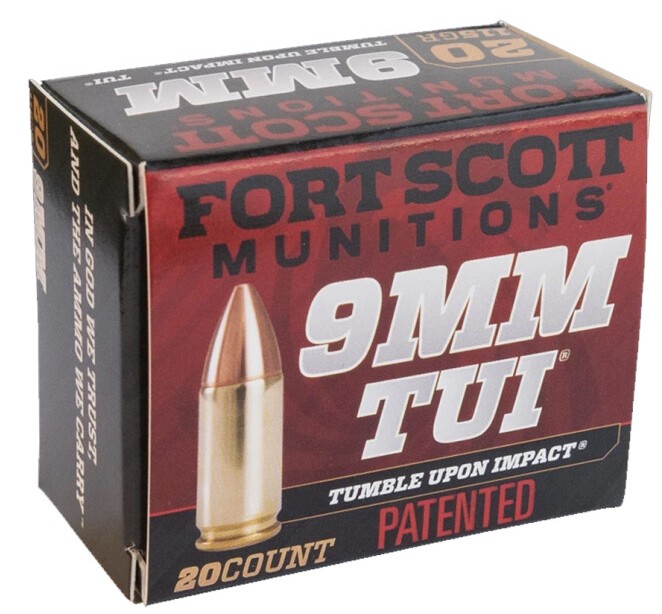 9mm, TUI, Solid Copper, 80 Grain, 20/Box