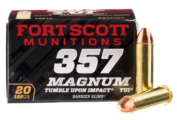 .357 Magnum, TUI, Solid Copper, 125 Grain, 20/Box