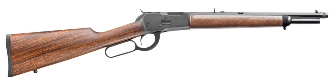 1892 Core, .44 Mag, 16" Threaded Barrel, Fiber Optic Front, Matte Black, Wood, 8-rd