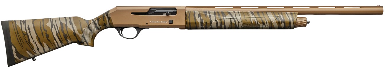 601 Field Compact, 20 Gauge, 22" Barrel, 3", Fixed Fiber Optic, FDE, Mossy Oak Bottomland, Synthetic, 4-rd