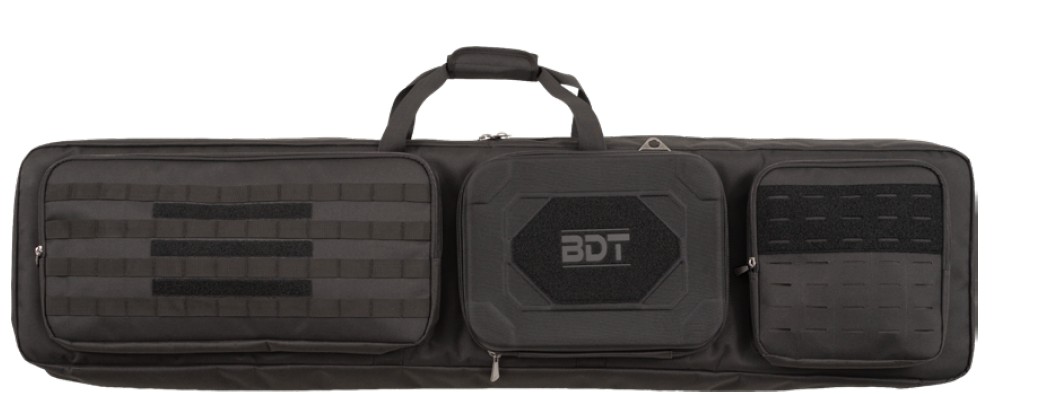 Double Suppressor Tactical Rifle Range Bag, 48", Black