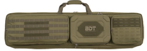 Double Suppressor Tactical Rifle Range Bag, 48", Green
