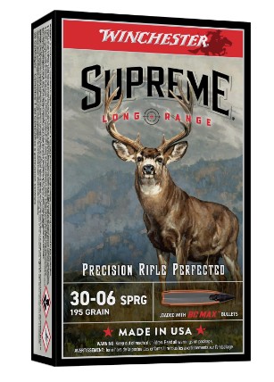 Supreme Long Range, .30-06 Spfd, 195 Grain, BC Max, 20/Box